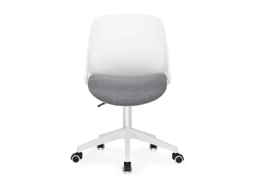 Компьютерное кресло Zarius gray / white 15612 Woodville, серый/ткань, ножки/пластик/белый, размеры - *930***580*580 фото 4