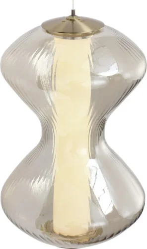 Бра LED Spine SL6136.201.01 ST-Luce янтарный на 1 лампу, основание золотое в стиле современный фото 2