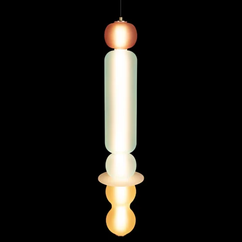 Светильник подвесной LED Lollipop 10239P/E LOFT IT разноцветный 1 лампа, основание разноцветное в стиле мемфис  фото 4