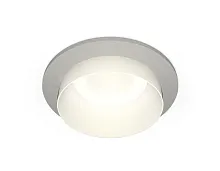 Светильник точечный Techno spot XC6514020 Ambrella light белый 1 лампа, основание серое в стиле хай-тек современный круглый