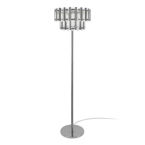 Торшер Boucle 10438F LOFT IT прозрачный на 4 лампы, основание никель в стиле современный фото 3 Торшер Boucle 10438F LOFT IT прозрачный на 4 лампы, основание никель в стиле современный фото 3