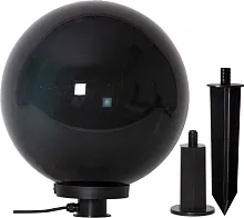 Ландшафтный светильник Monterollo Smoke 900203 Eglo уличный IP44 чёрный 1 лампа, плафон чёрный в стиле современный E27