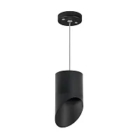 Светильник подвесной Rullo GX53 RP348787 Lightstar чёрный 1 лампа, основание чёрное в стиле хай-тек современный 