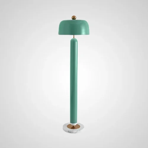 Торшер MEET Turquoise 212118-23 ImperiumLoft бирюзовый на 1 лампу, основание бирюзовое в стиле современный 