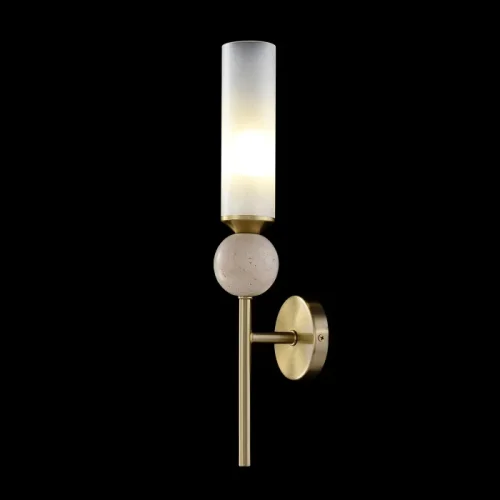 Бра SIMPLY AP1.1 BRASS Crystal Lux белый на 1 лампу, основание латунь в стиле минимализм фото 5 Бра SIMPLY AP1.1 BRASS Crystal Lux белый на 1 лампу, основание латунь в стиле минимализм фото 5