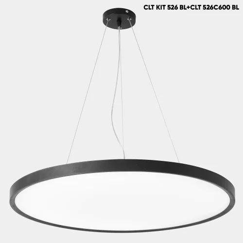 Подвесной комплект для потолочных светильников серии Clt Kit CLT KIT 526 BL Crystal Lux на 1 , основание чёрное в стиле современный фото 5