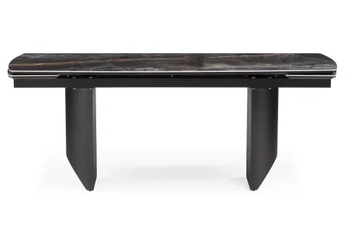 Керамический стол Маре 200(260)х100х77 neodom titanium lawa nero / черный 588045 Woodville столешница чёрная из керамика фото 2
