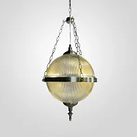 Светильник подвесной VICTORIAN 220083-26 ImperiumLoft прозрачный 3 лампы, основание бронзовое в стиле лофт 