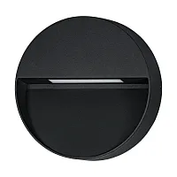 Настенный светильник LED Maruggio 900888 Eglo уличный IP65 чёрный 1 лампа, плафон чёрный в стиле лофт современный LED
