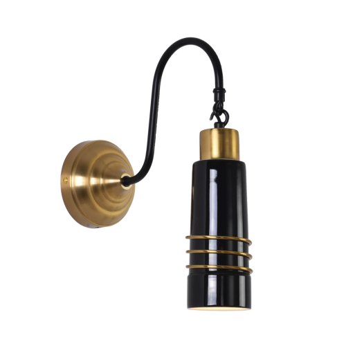 Бра Lilo 8361/1W Lumion чёрный на 1 лампу, основание бронзовое в стиле современный фото 6 Бра Lilo 8361/1W Lumion чёрный на 1 лампу, основание бронзовое в стиле современный фото 6