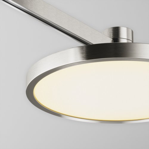 Трековый светильник LED Magnetic trаck system Flarity TR153-1-10W3K-PT Maytoni платина для шинопроводов серии Magnetic trаck system Flarity платина фото 2 Трековый светильник LED Magnetic trаck system Flarity TR153-1-10W3K-PT Maytoni платина для шинопроводов серии Magnetic trаck system Flarity платина фото 2