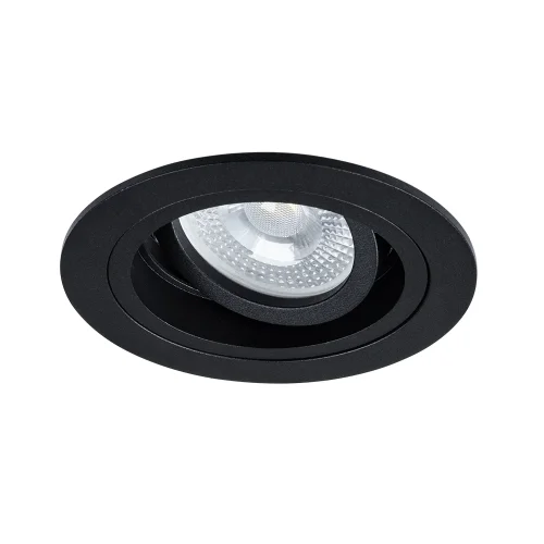 Светильник точечный Tarf A2177PL-1BK Arte Lamp чёрный 1 лампа, основание чёрное в стиле современный круглый фото 2