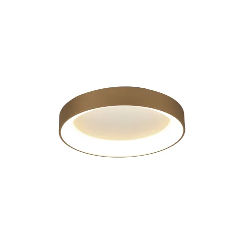 Светильник потолочный LED Niseko 8029 Mantra белый 1 лампа, основание золотое в стиле современный 