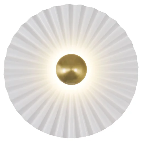 Бра LED LSP-7018 Lussole белый на 1 лампа, основание белое в стиле арт-деко современный 
