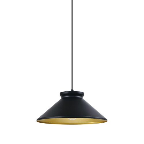 Светильник подвесной Brabbo V1430-1P Moderli чёрный 1 лампа, основание чёрное в стиле скандинавский 