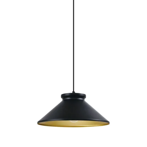Светильник подвесной Brabbo V1430-1P Moderli чёрный 1 лампа, основание чёрное в стиле скандинавский 