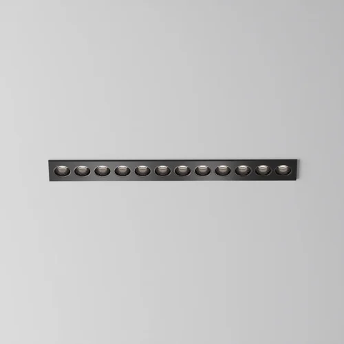 Светильник точечный LED Points 3000-6000К 20Вт 36° DL065-20W3-6K-B Maytoni чёрный на 1 лампу, основание чёрное в стиле хай-тек современный прямоугольный