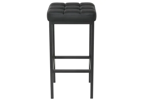 Барный стул Лофт кожзам d6 / черный матовый 432931 Woodville, чёрный/искусственная кожа, ножки/металл/чёрный, размеры - ****350*350 фото 2