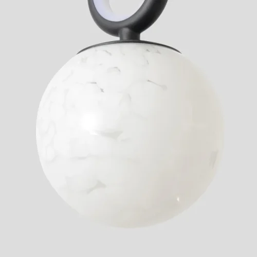 Светильник подвесной ЛЕД CATKIN SP1.2 Crystal Lux белый на 1 лампу, основание чёрное в стиле современный фото 5 Светильник подвесной ЛЕД CATKIN SP1.2 Crystal Lux белый на 1 лампу, основание чёрное в стиле современный фото 5