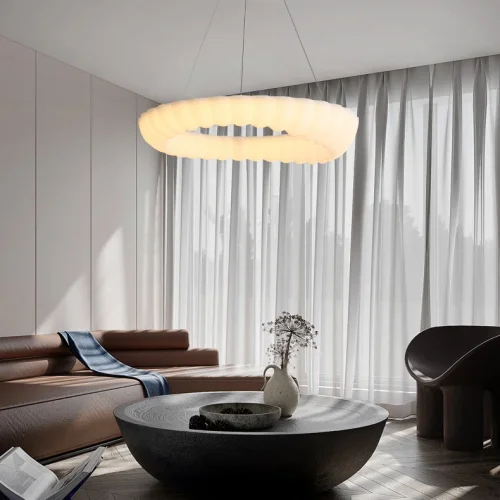 Люстра подвесная ODDLY B D60 220265-23 ImperiumLoft белая на 1 лампу, основание белое в стиле скандинавский минимализм современный фото 5 Люстра подвесная ODDLY B D60 220265-23 ImperiumLoft белая на 1 лампу, основание белое в стиле скандинавский минимализм современный фото 5