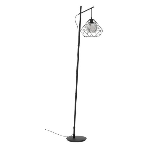 Торшер Vernham 43485 Eglo  чёрный серый 1 лампа, основание чёрное в стиле модерн лофт
