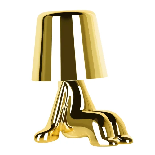 Настольная лампа LED Brothers 10233-D Gold LOFT IT золотая 1 лампа, основание золотое металл в стиле современный животные фото 3