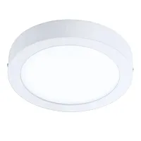 Светильник накладной LED Fueva-Z 900103 Eglo белый на 1 лампу, основание белое в стиле современный круглый