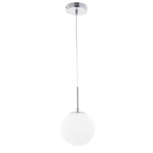 Светильник подвесной Volare A1565SP-1CC Arte Lamp белый на 1 лампу, основание хром в стиле современный 
