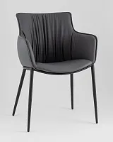 Стул Твигги экокожа темно-серый УТ000041929 Stool Group, /, ножки//, размеры - *****