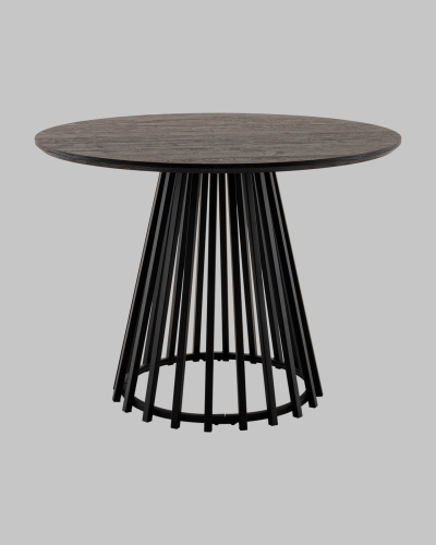 Стол обеденный Daphne 100*75, темное дерево УТ000041367 Stool Group столешница темная дерево из мдф