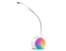 Настольная лампа LED RGB DE532 Ambrella light белая 1 лампа, основание белое полимер в стиле хай-тек современный 