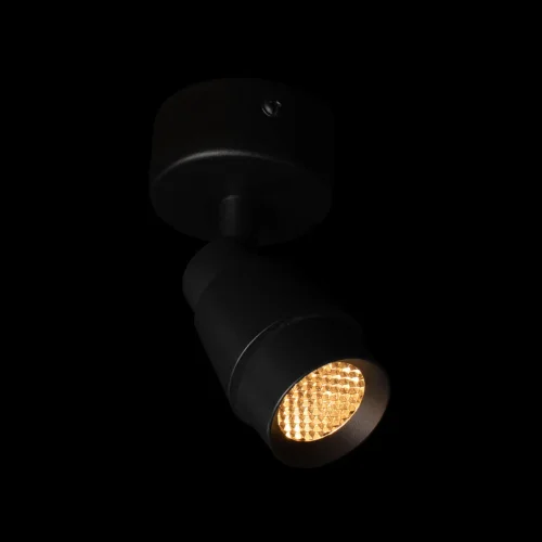 Спот с 1 лампой LED Comb 10330/A Black LOFT IT чёрный LED в стиле современный хай-тек круглый фото 2