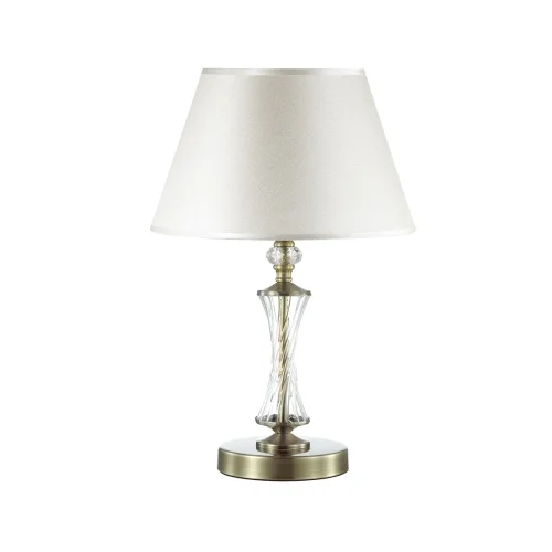 Настольная лампа Kimberly 4408/1T Lumion бежевая 1 лампа, основание бронзовое металл в стиле классический 