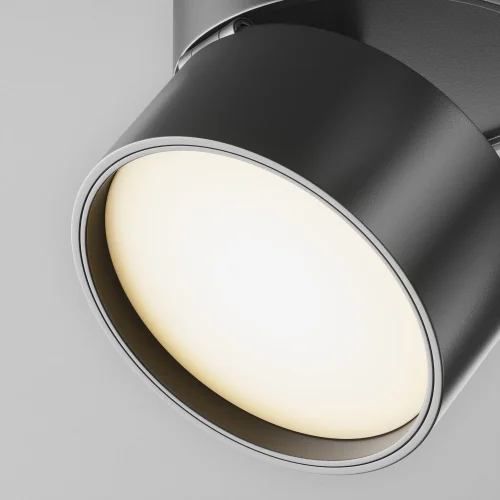 Трековый светильник Onda 3000K 12Вт 120° Single phase track system Unity TR007-1-12W3K-B-1 Maytoni чёрный для шинопроводов серии Single phase track system Unity чёрный фото 2