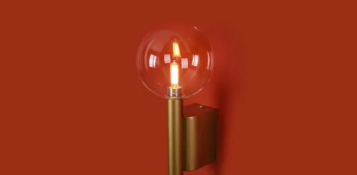 Бра Luce FR5584WL-L10G Freya прозрачный на 1 лампу, основание золотое в стиле современный фото 4 Бра Luce FR5584WL-L10G Freya прозрачный на 1 лампу, основание золотое в стиле современный фото 4