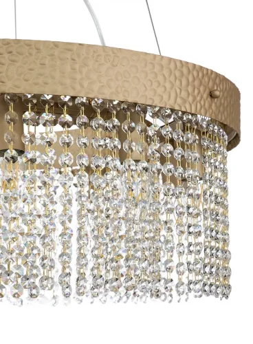 Светильник подвесной Niagara 10170/10 Escada золотой на 10 ламп, основание золотое в стиле современный фото 4 Светильник подвесной Niagara 10170/10 Escada золотой на 10 ламп, основание золотое в стиле современный фото 4