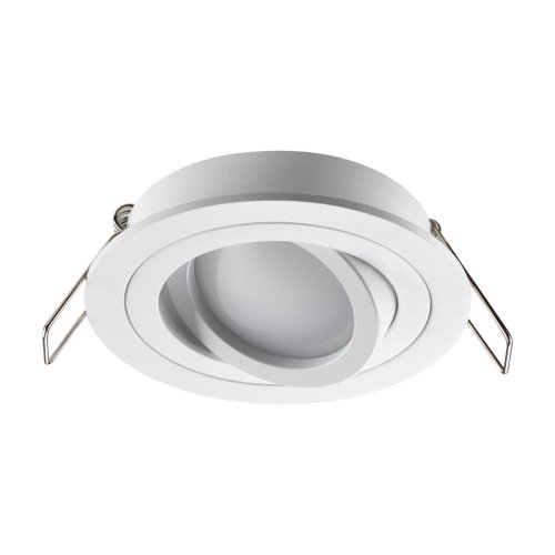 Светильник точечный Morus 371017 Novotech белый на 1 лампу, основание белое в стиле минимализм круглый фото 4 Светильник точечный Morus 371017 Novotech белый на 1 лампу, основание белое в стиле минимализм круглый фото 4