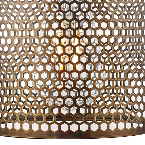 Светильник подвесной Manchester A7625SP-1AB Arte Lamp прозрачный 1 лампа, основание античное бронза в стиле современный шар фото 3