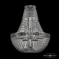 Бра 19051B/H1/35IV NB Bohemia Ivele Crystal прозрачный 4 лампы, основание никель в стиле классический sp