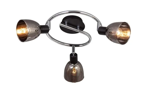 Спот с 3 лампами 1104/3PL Escada чёрный E14 в стиле кантри  фото 4