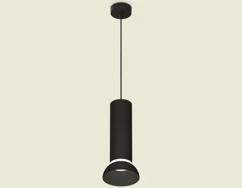 Светильник подвесной XP8192100 Ambrella light чёрный 1 лампа, основание чёрное в стиле современный хай-тек трубочки фото 3