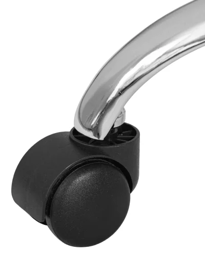 Офисное кресло набор 2 шт. SET-2 9400-LM TERRY, цвет серый Dobrin, /экокожа, ножки/металл/хром, размеры - 810*950***580*580 фото 8