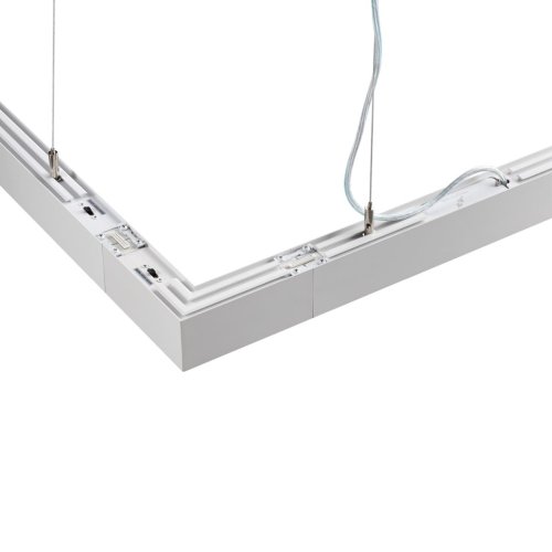 Подвесной комплект с базой для коммутации, длина тросов 2 м Fatto 359614 Novotech на 1 , основание белое в стиле фото 2 Подвесной комплект с базой для коммутации, длина тросов 2 м Fatto 359614 Novotech на 1 , основание белое в стиле фото 2