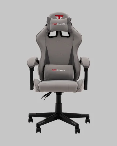 Кресло спортивное TopChairs Phantom, ткань, серый УТ000039474 Stool Group, серый/текстиль, ножки/полимер/чёрный, размеры - 1170*1270**** фото 2