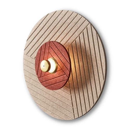 Бра LED Acoustic FR5494WL-L4TR Freya бежевый на 1 лампу, основание чёрное в стиле хай-тек современный отражённый свет фото 4