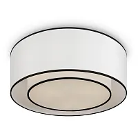 Светильник потолочный Bergamo MOD613CL-03W Maytoni белый 3 лампы, основание белое в стиле современный 