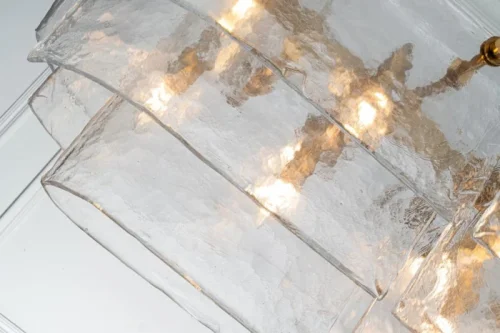 Люстра подвесная Erskine 22352-1000-12 GL CL Belfast прозрачная на 12 ламп, основание латунь в стиле современный фото 2 Люстра подвесная Erskine 22352-1000-12 GL CL Belfast прозрачная на 12 ламп, основание латунь в стиле современный фото 2