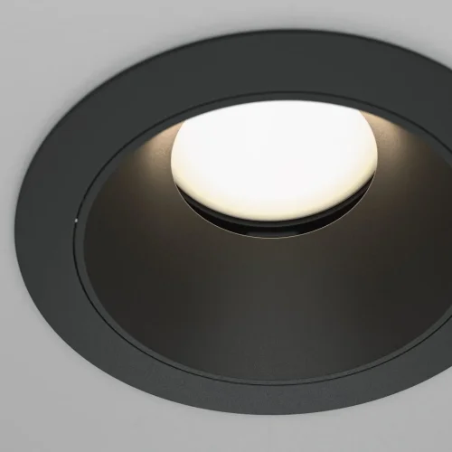 Светильник точечный Share DL051-U-1B Maytoni чёрный 1 лампа, основание чёрное в стиле хай-тек современный  фото 3
