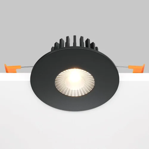 Светильник точечный LED Zen DL038-2-L7B Maytoni чёрный 1 лампа, основание чёрное в стиле современный  фото 5