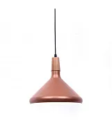 Светильник подвесной Bafido LDP 7754-B R.GD Lumina Deco розовый на 1 лампу, основание розовое в стиле современный минимализм 